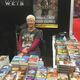 Margaret Weis selling her books at GenCon